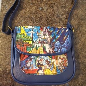 Loungefly Beauty and the Beast crossbody purse
